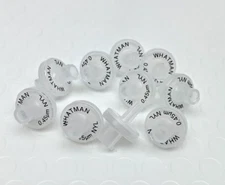 Pack of 10 Whatman 6768-1304 Puradisc 13 mm Nylon Syringe Filter, 0.45 µm