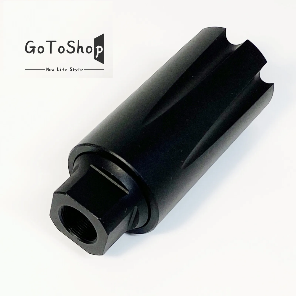 Muzzle Brake Low Concussion Thread 1/2x28 1/2X36 5/8x24 For .22 223 5.56 308 9mm