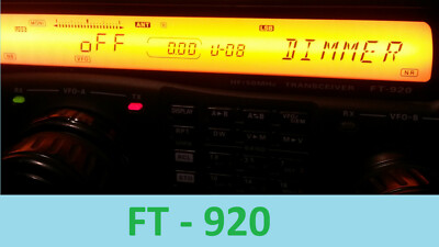 MOD920LED YAESU FT-920 LCD DISPLAY LED Back-Light KIT SP2AND QRZ ...