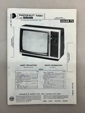 Philco C2506SWA01 Service Manual Sams Photofact Free Shipping