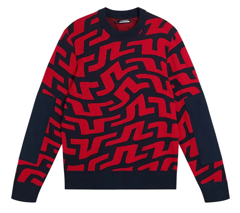 J.LINDEBERG ジェイリンドバーグ ニット セーター オレンジ M J.LINDEBERG ジェイリンドバーグ ニット セーター オレンジ M