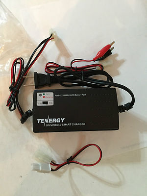 Tenergy Universal Smart Charger for 6v-12v NiMH NiCD Battery Packs #01025
