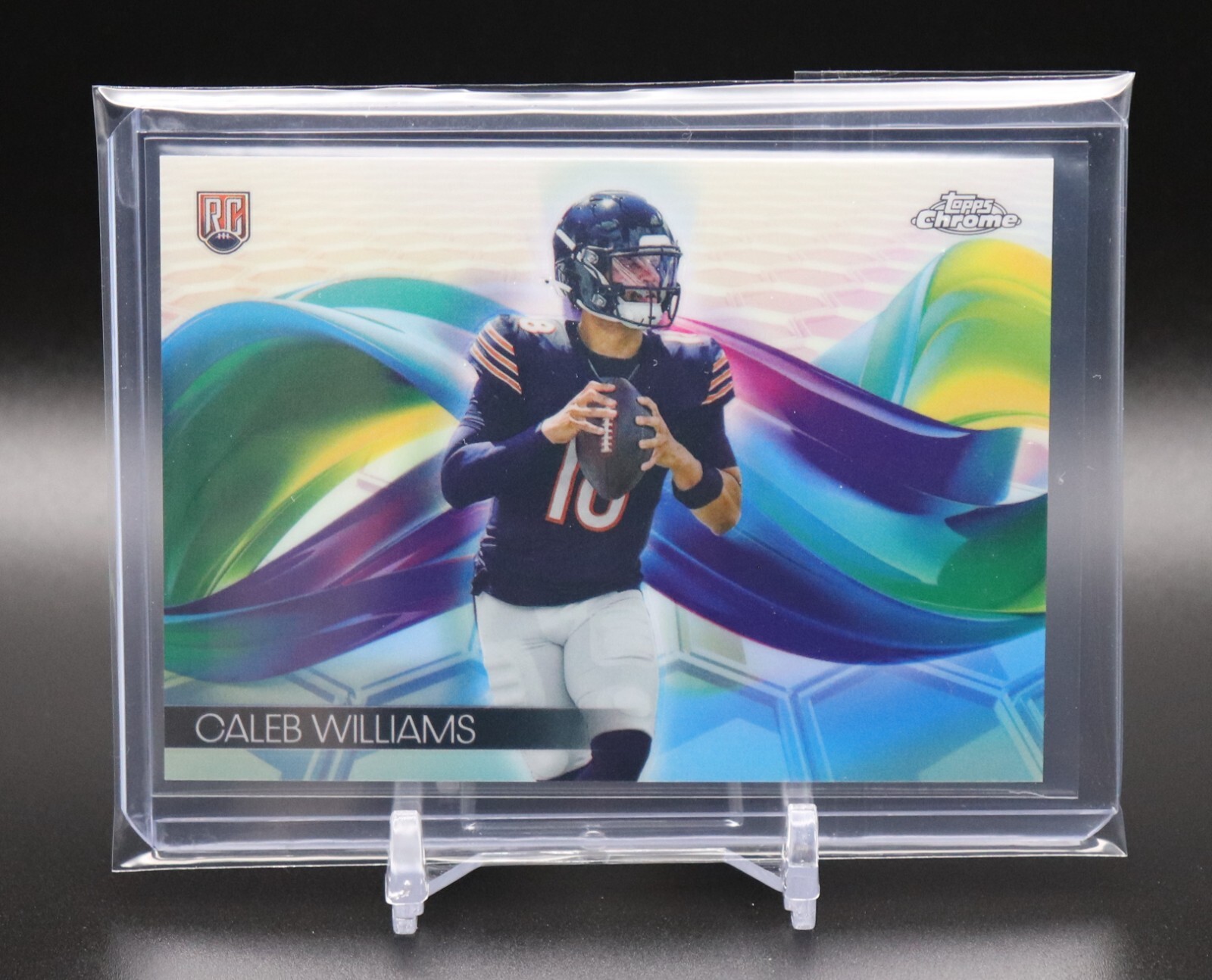 2024 Topps Chrome Caleb Williams Rookie (RC) Helix H-7 Bears CASE HIT SSP