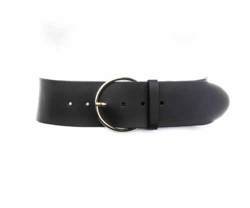 Vanzetti Leather Belt W105 Gürtel Navy dunkelblau Neu
