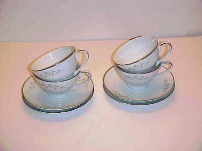 Noritake Fine China Tilford Cup and Saucer Sets # 6712