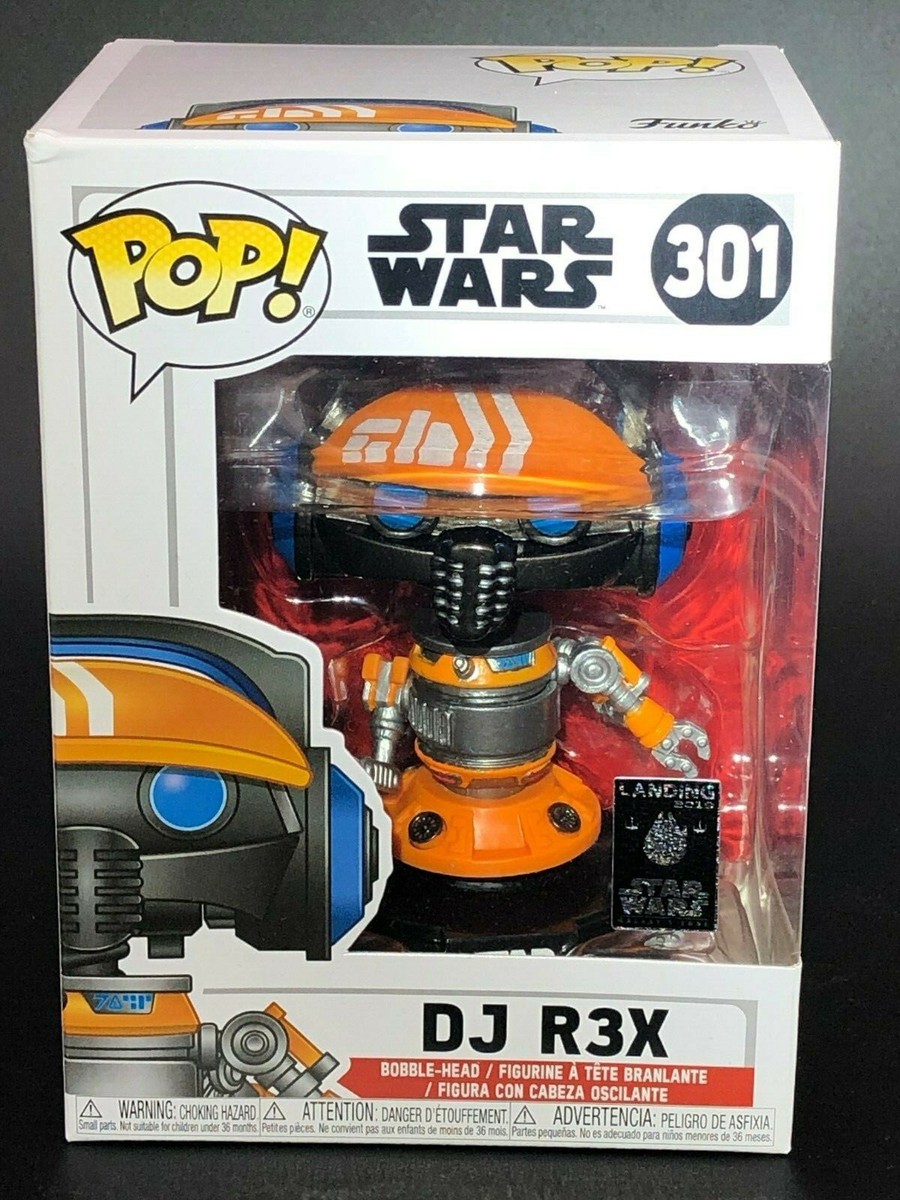 Funko Pop DJ R3X Exclusive. Disney Star Wars LE Galaxy's