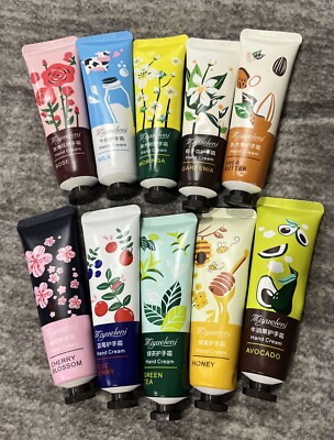 Plant Fragrance Hand Cream, Moisturizing Hand Care Cream Travel Gift ..10 Pack