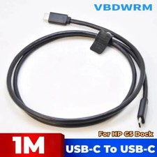 Genuine USB-C Type C Cable Cord 1m L56523-001 For HP G5 Dock Sation Replacement