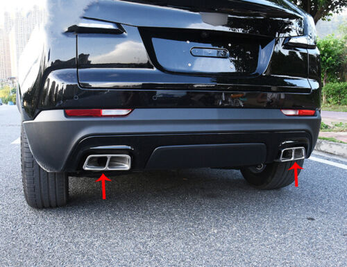 2PCS Stainless Rear Exhaust Muffler Tip Tail Pipe For Cadillac XT4 2019-2022 - Picture 9 of 14