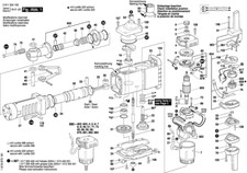 Bosch GSH 27 Schlaghammer  original Bosch Ers...