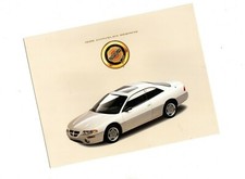 1996 Chrysler SEBRING Dealer Sales Brochure with Color Chart: LX, LXi