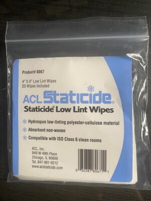 A Lot of 10 Fujitsu CG90000-120001 cleaning cloths/Wipes 4''X4'' 20-Sheet Pack
