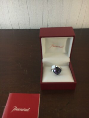 Médicis Ring In Violettem Baccarat Kristall Größe 53