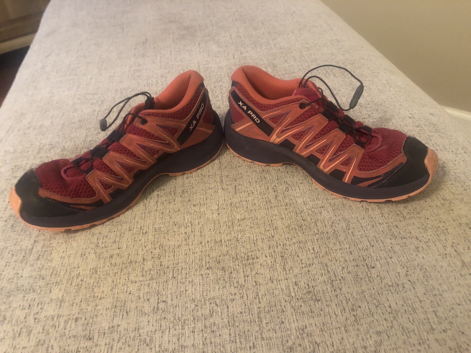 Salomon XA Pro scarpe da corsa da donna rosa pesca viola 406476 taglia 5