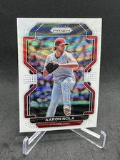 AARON NOLA Philadelphia Phillies - 2022 Panini Prizm #15 White Wave