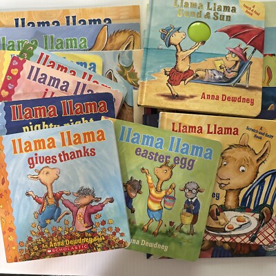 Llama Llama Time To Share Hardcover Book By Anna Dewdney - Kids Picture Book In Excellent Condition 12 thumbnail image