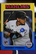 2024 Topps Heritage High Number Jhonny Pereda ROOKIE SHORT PRINT!  (#719)