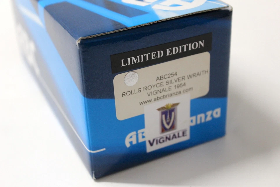 1:43 ABC Brianza Rolls Royce Silver Spectre Vignale 1954 Argent - Photo 3/3