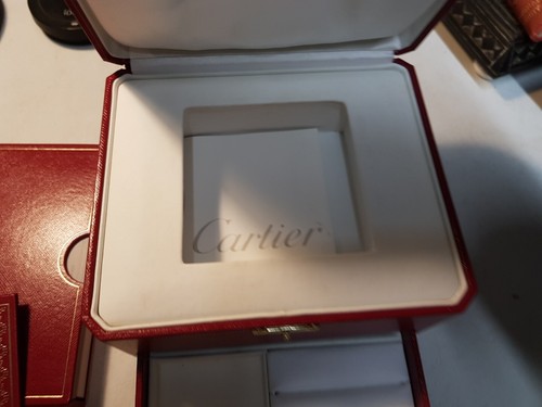 Cartier Empty Watch Display / Storage Box, Outer Box, Books - Picture 4 of 18
