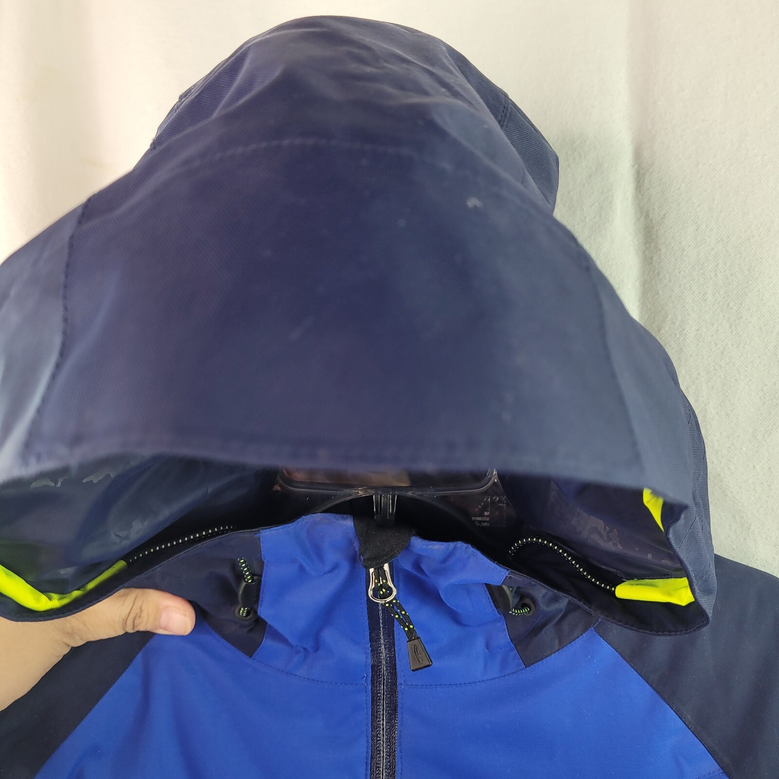 Columbia Women's Small Jacket Blue Venture Shell Waist Length Hooded Zipper