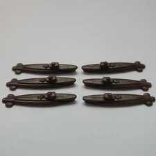 Vintage Axis & Allies Board Game Parts Pieces 1986 MB 6 Brown Submarine Boats