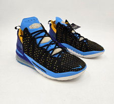 Nike LeBron 18 Dynasty Minneapolis Lakers CQ9283-006 Men's Size 8.5 NWOB Blue