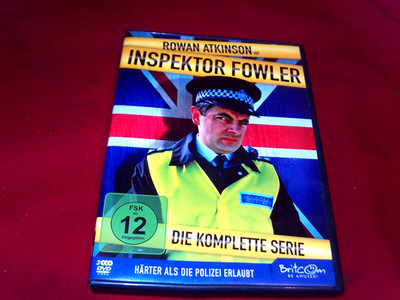 3 DvD  - Rowan Atkinson - Inspektor Fowler - Komplette Serie   ( Zustand - gut )