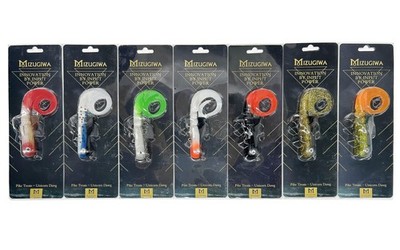 Mizugiwa 8'' 20cm 45g Pike Musky Dawg Soft Bait Lure Pack of 7 Fishing