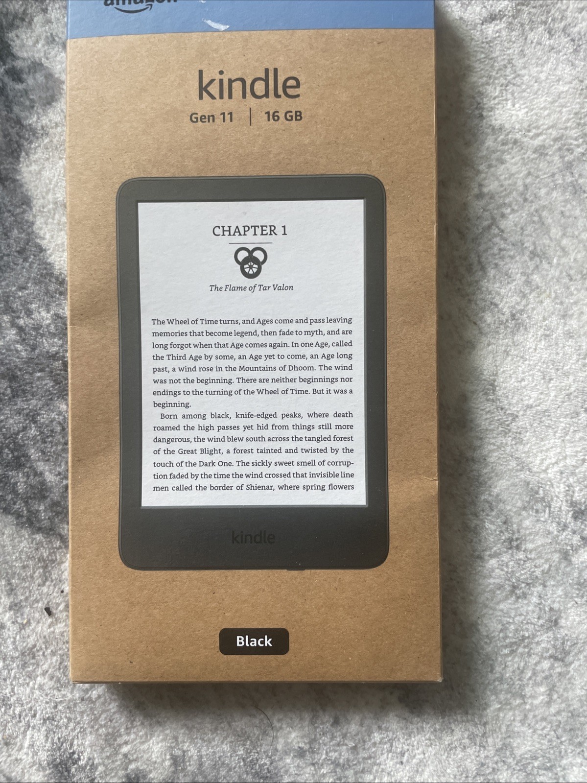 New Amazon Kindle Gen 11 16GB Black RS23CV