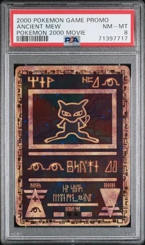 Ancient Mew Movie Promo 2000 PSA 8 NM-MT Holo Pokemon Card
