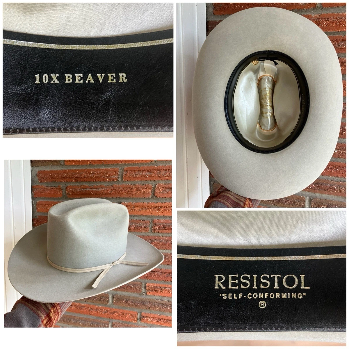 Resistol Cowboy Hat Men's 7 1/8 Size for sale | eBay