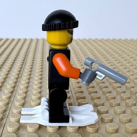 LEGO Alpha Team, Deep Freeze: Flex, SKIS, GUN, alp027, 4742, CHILL SPEEDER, 2004