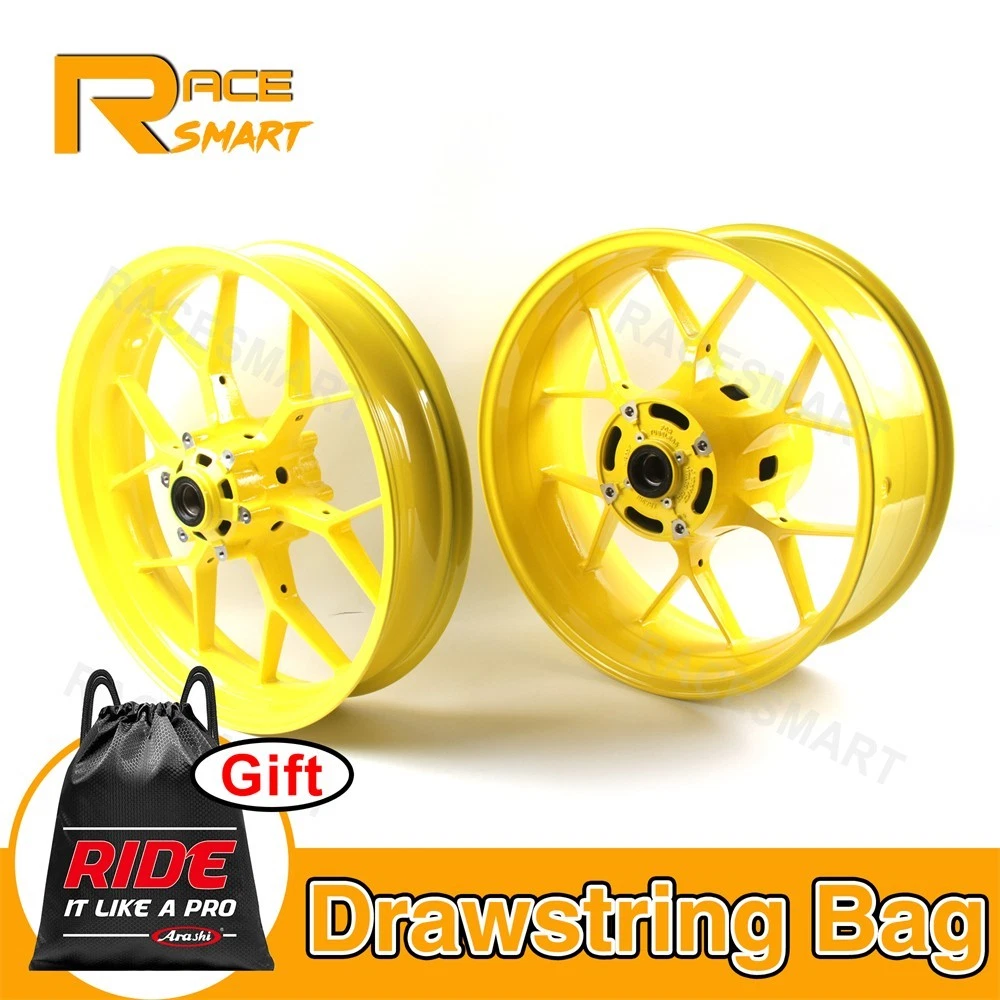 嵐 Yellow Motorcycle Rims | eBay