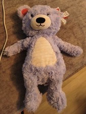 Make Believe Ideas Lavender Purple Bear Plush 13" Sensory Rattle Crinkle 2021