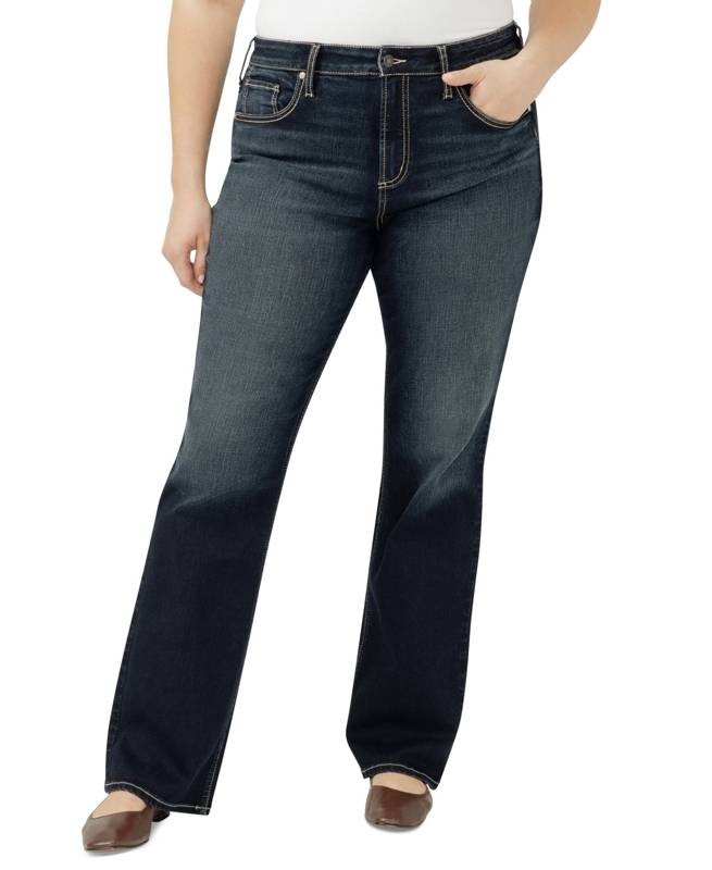 Co. Plus Size Avery Curvy Fit Bootcut Jeans Women's 20w/l33 Dakota
