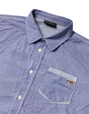 Men Napapijri Shirt Multicolor Cotton XXL