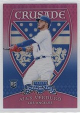 2018 Panini Chronicles Crusade Pink Prizm 16/25 Alex Verdugo #11 2h5