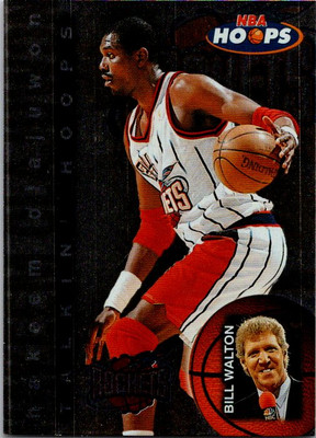 1997-98 Hoops #11 Hakeem Olajuwon Talkin' Hoops basketball card 7FFFF