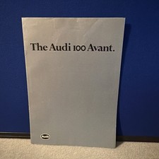 Audi 100 Avant  brochure  Dated Jan 1979 