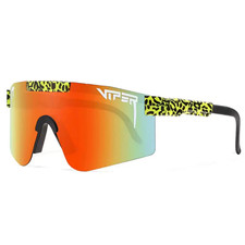 PIT VIPER Outdoor Sunglasses Men Women Cycling Windproof Sport C18 orange lime