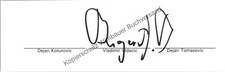 Original Autogramm Vladimir Vidacic /// Autograph signiert signed signee 1996 Vi