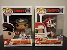 Funko Pop! NFL Chiefs Patrick Mahomes 100yrs #119 & #148 Lot of 2 w/ Protectors