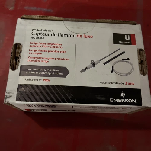 White Rodgers 790-843A1 Premium Flame Sensor Universal NEW IN BOX