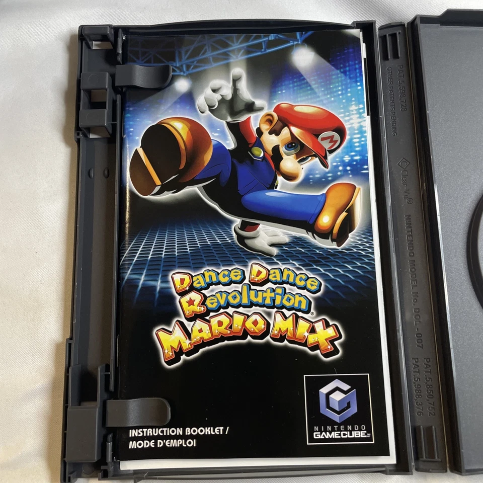 Dance Dance Revolution Mario Mix (Nintendo GameCube, 2005) CIB Tested Complete - Image 3 of 4