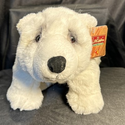 Lou Rankin Friends Dakin Plush Small White Fairbanks Jr Polar Bear Applause 10in