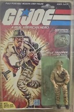 Rare 1983 Hasbro G.I Joe Cobra Recondo  Jungle Trooper  34 Back Vintage MOC