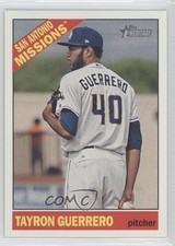 2015 Topps Heritage Minor League Edition Gum Damage Back Tayron Guerrero #32 0c4