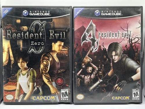 Resident Evil 4 & Zero Bundle (Nintendo GameCube, 2005) CIB Complete - Tested