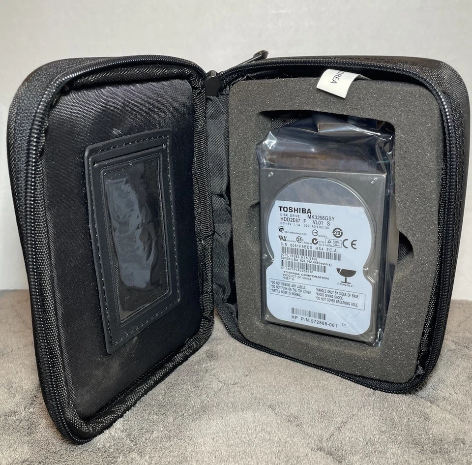 Toshiba HDD MK3256GSY 320GB 5v 1.1a  HP P/N: 572868-001 Hard Drive Computer - Image 4 of 4