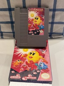 Ms. Pac-Man (Nintendo Entertainment System, NES) CIB Complete Namco